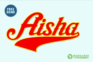 Aisha Font: Elevating Campaign Visuals with Victorian Style
