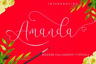 Amanda Font: Elevating Editorial Design with Handwritten Script