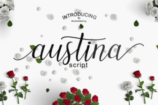 Austina: A Handlettered Font for Crafters and Makers