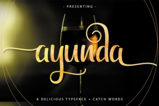 Ayunda Font: Elevate Digital Campaigns with Handwritten Style