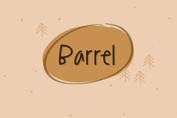 Barrel: A Chalk-Style Font for Creative Web Design