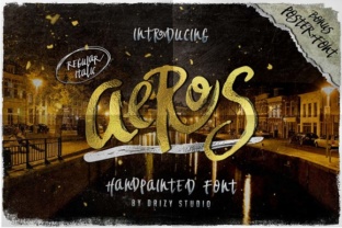 Bring Your Handmade Creations to Life with Aeros Font
