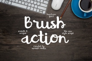 Brush Action: A Versatile Typeface for Creative Branding