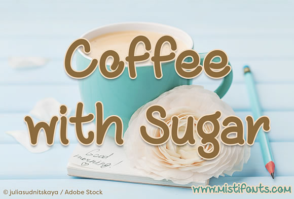 Coffee with Sugar Font: Sweetening Your Brand Identity