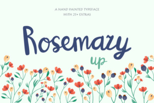 Enhance Your Brand with RosemaryUP: A Handwritten Script Font