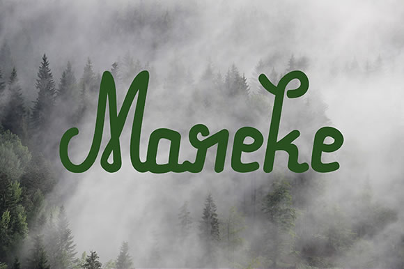 Exploring Mareke: A Calligraphic Twist for Brand Design
