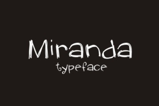 Exploring Miranda: A Playful and Chalky Script Font