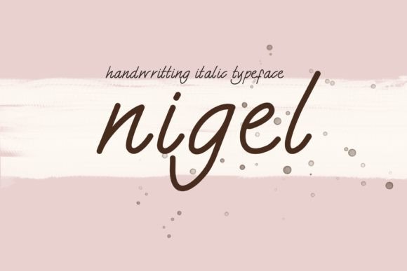 Exploring Nigel: A Versatile Script Font for Branding