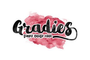 Gradies: A Brush Script Font for Creative Web Design