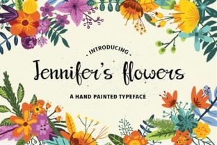 Jennifer s Flowers Font: Elevating Campaign Visuals