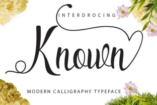 Known Font: A Handwritten Script for Editorial Design