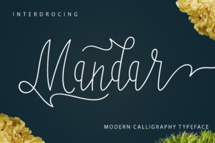 Mandar Font: A Handwritten Script for Makers