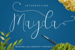 Mayda Font Review: Handwritten Script for Editorial Design
