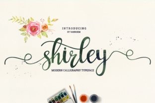 Shirley: A Modern Calligraphy Font for Elegant Web Design