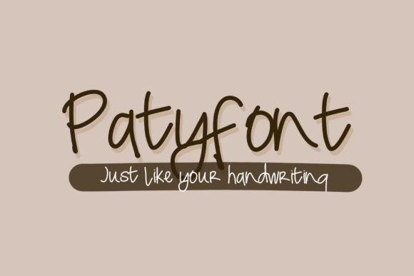 Transform Your Brand with Paty: A Versatile Handwriting Font