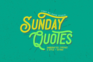 Transform Your Brand with Sunday Quotes Font