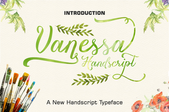 Vanessa Handscript: A Font for Elegant Editorial Design
